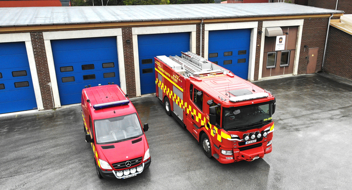 Hemses brandstation