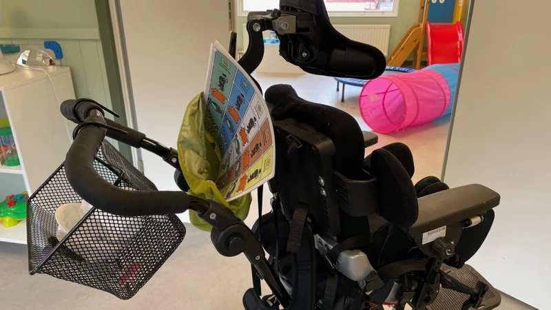 rullstol i förskolemiljö