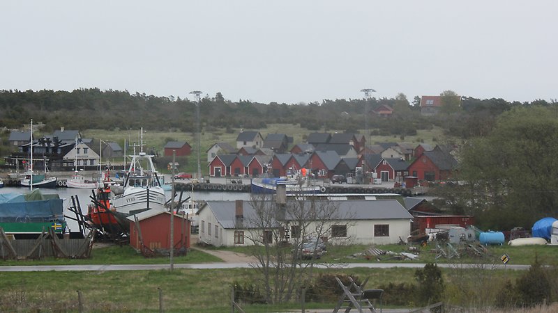 Herrviks fiskeläge i Östergarn