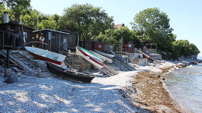 Buske fiskeläge i Västerhejde.