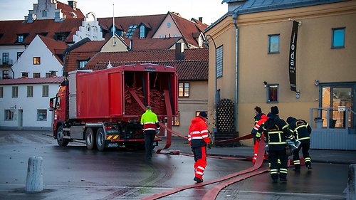 Övning i innerstaden